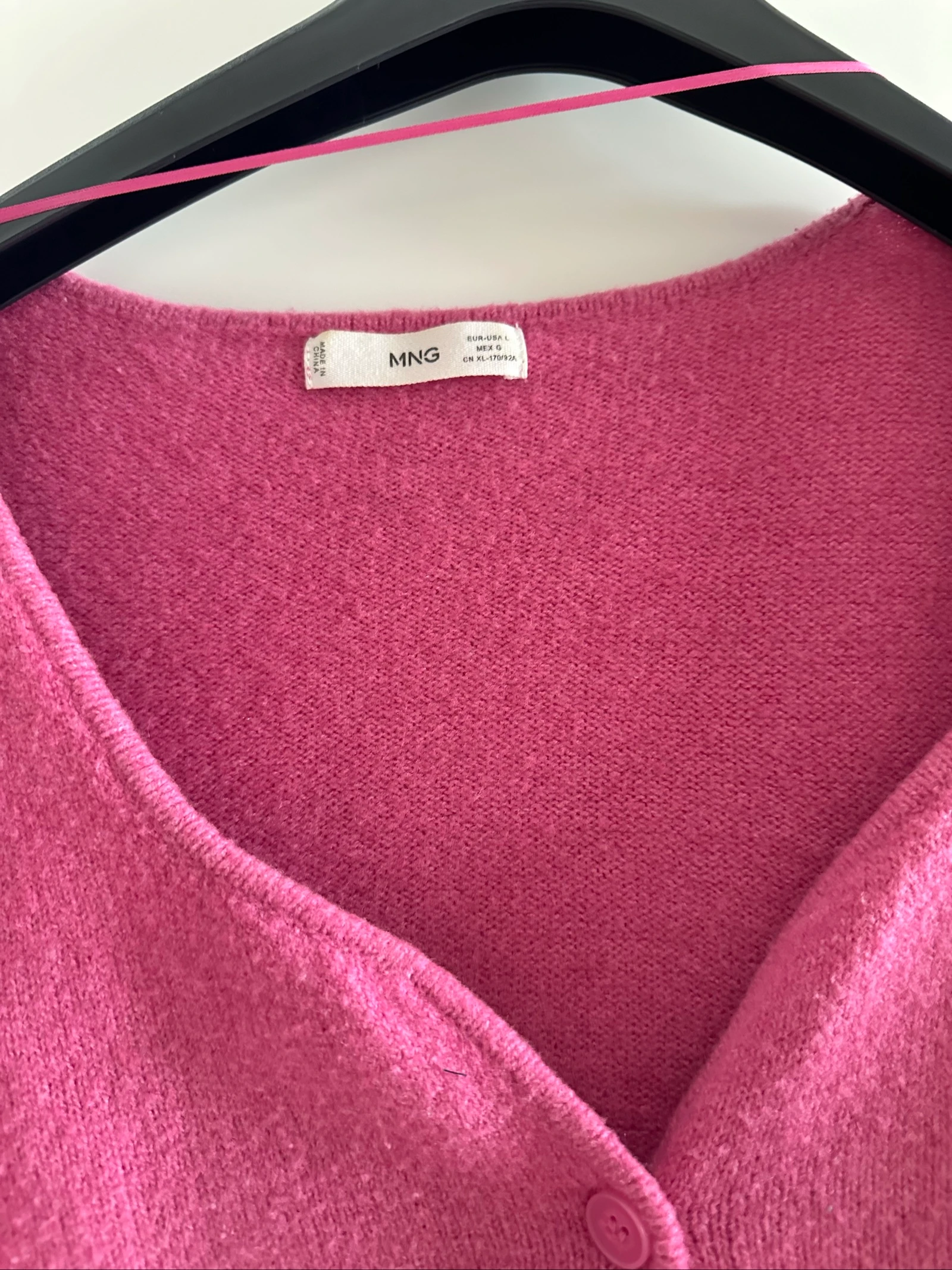 Cardigã rosa fúcsia – photo 3